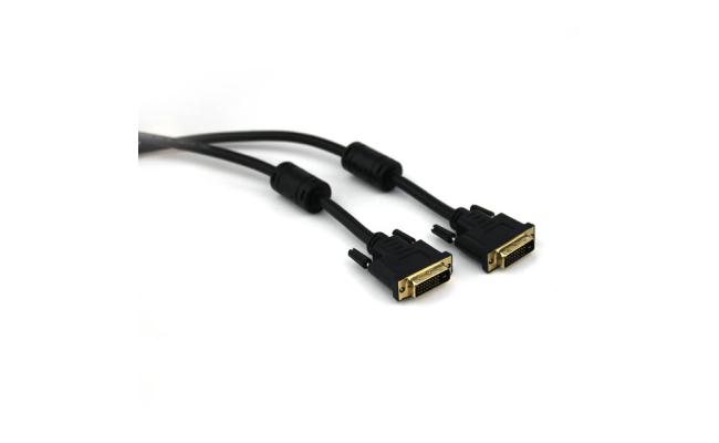 VCOM CG441-6FEET-BLACK 6ft DVI  to DVI  (Black)